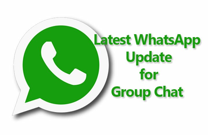 WhatsApp New Features for Group Chat
