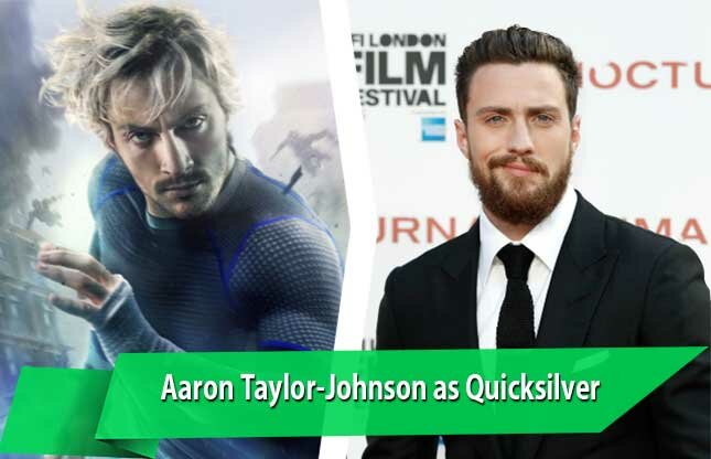 Aaron Taylor-Johnson as Quicksilver
